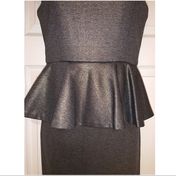 Alice & Olivia peplum metallic dress - Picture 8 of 16